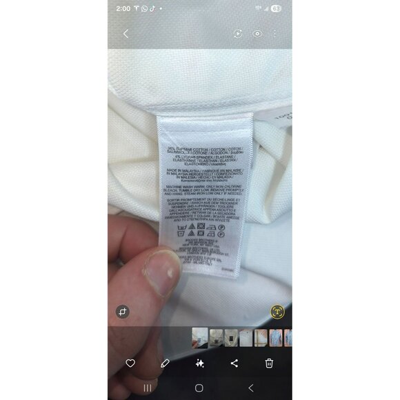 Brooks Brothers Non-Iron Stretch White Dress Shirt 17.5-36/37 XXL - Picture 6 of 7